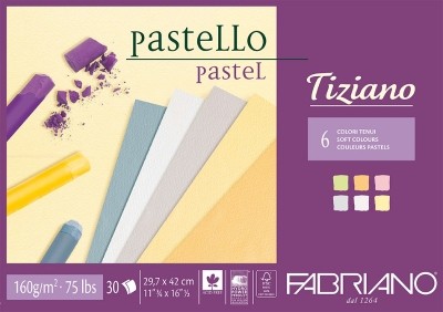 Fabriano Tiziano tömb soft colours 160 g/m2fotó