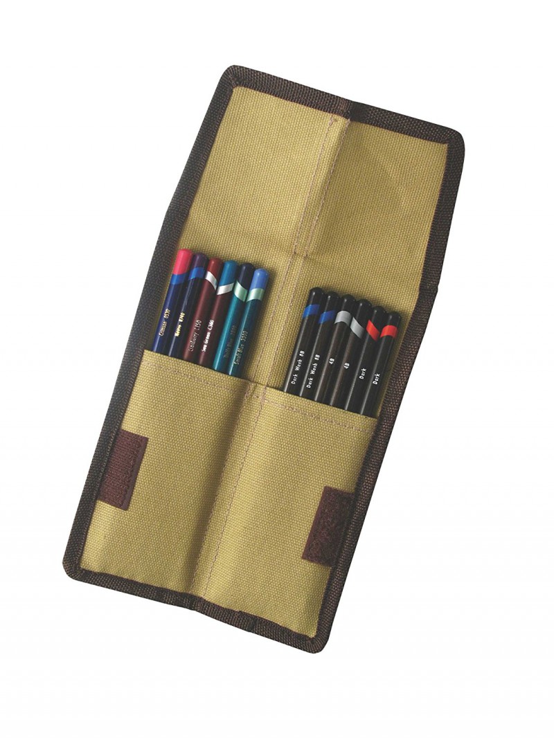 Derwent 6+6 db-os ceruza tartó  textilfotó