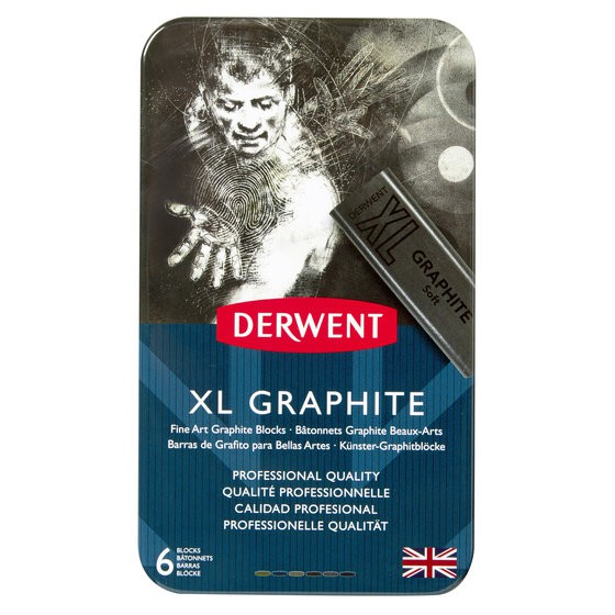 Derwent XL Graphite Blocks készletfotó