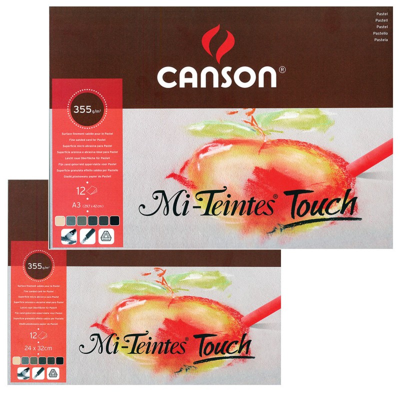 Canson Mi-Teintes Touch pasztell papír tömbökfotó